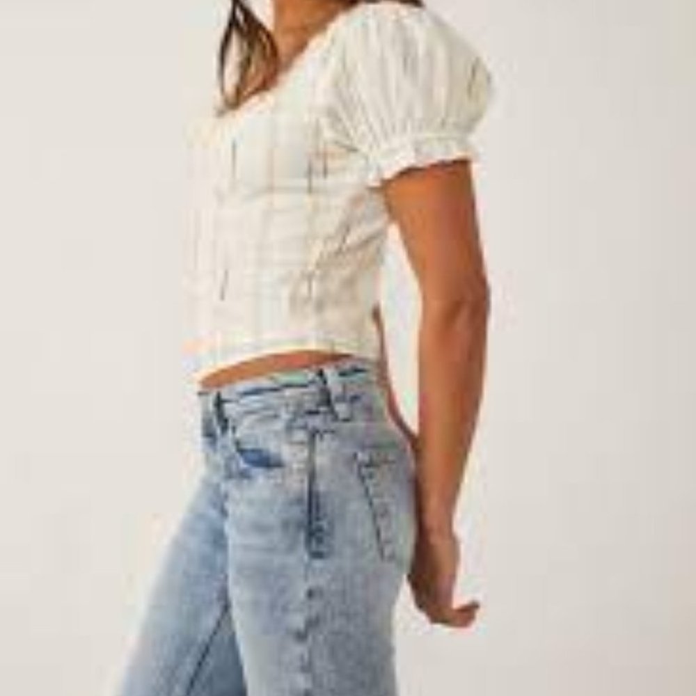 Free People SERATONIN CORSET TOP - IVORY